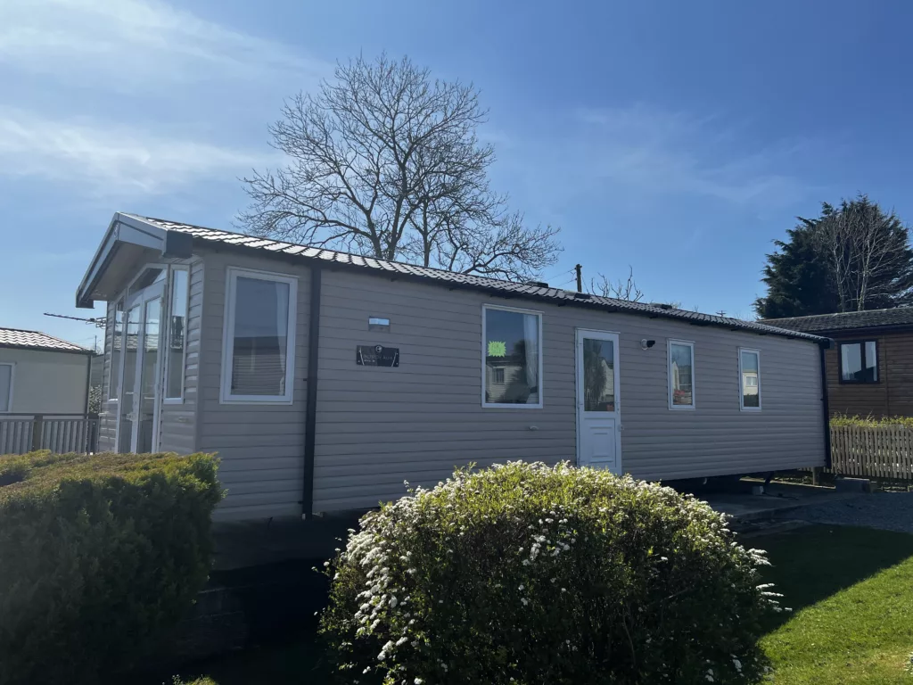 Static caravan pitch