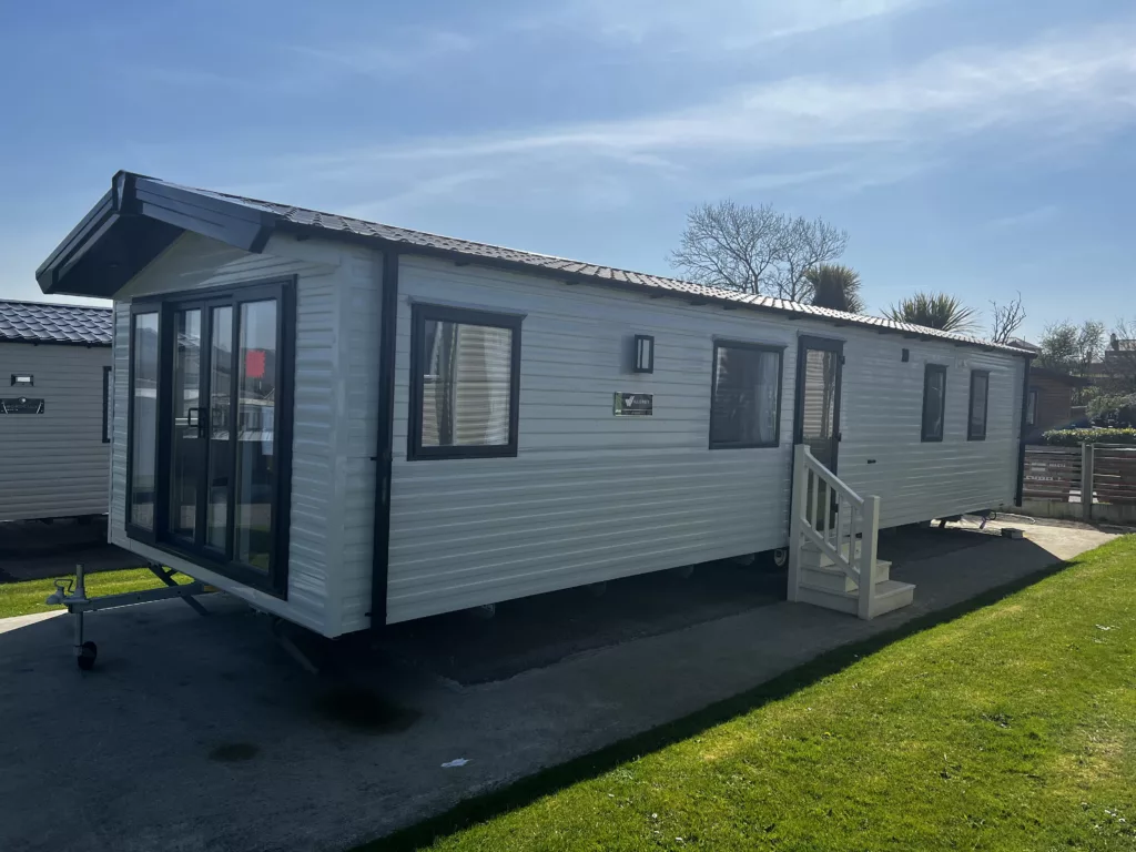 Static caravan interior